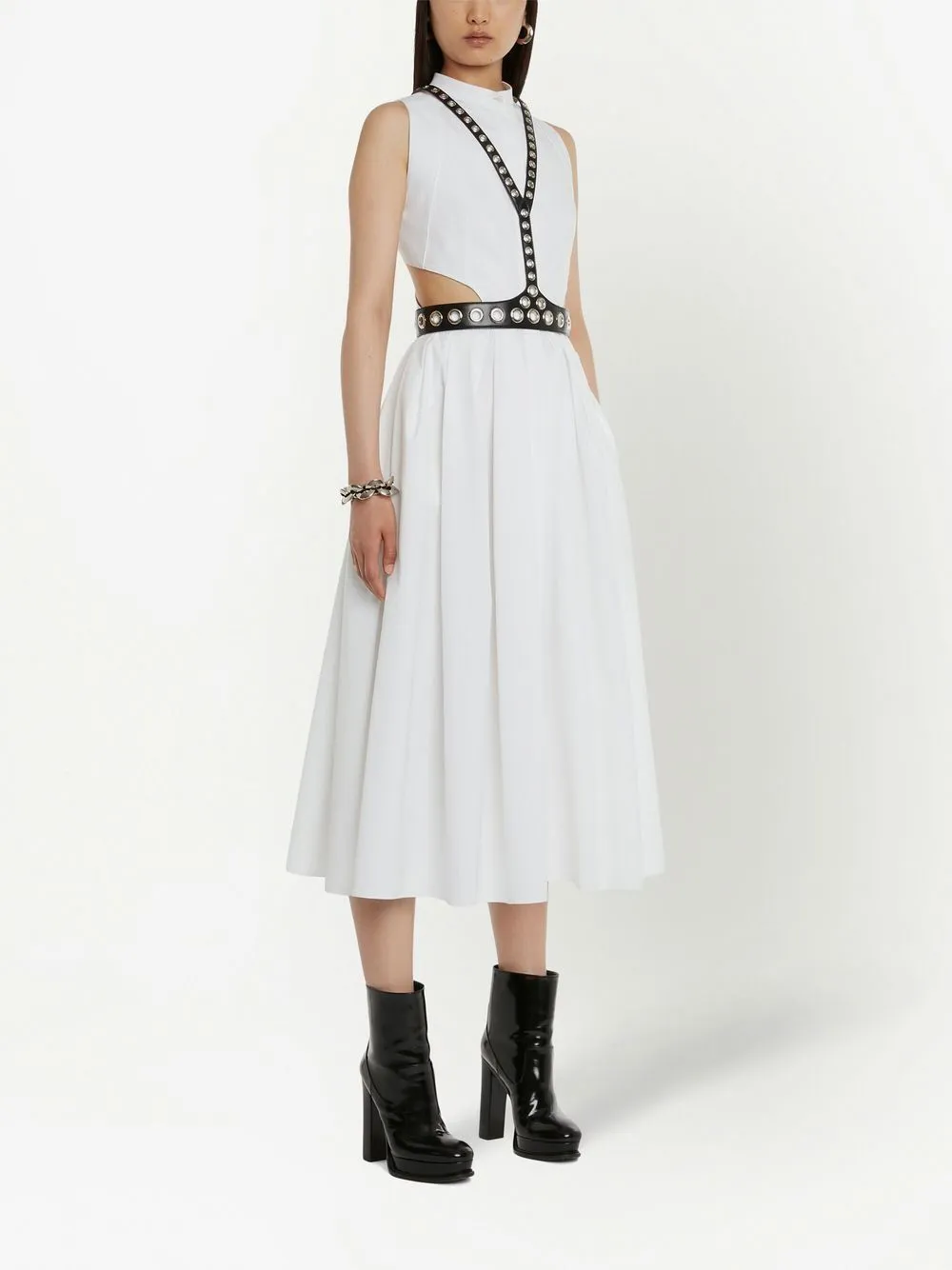 Alexander McQueen Dresses White