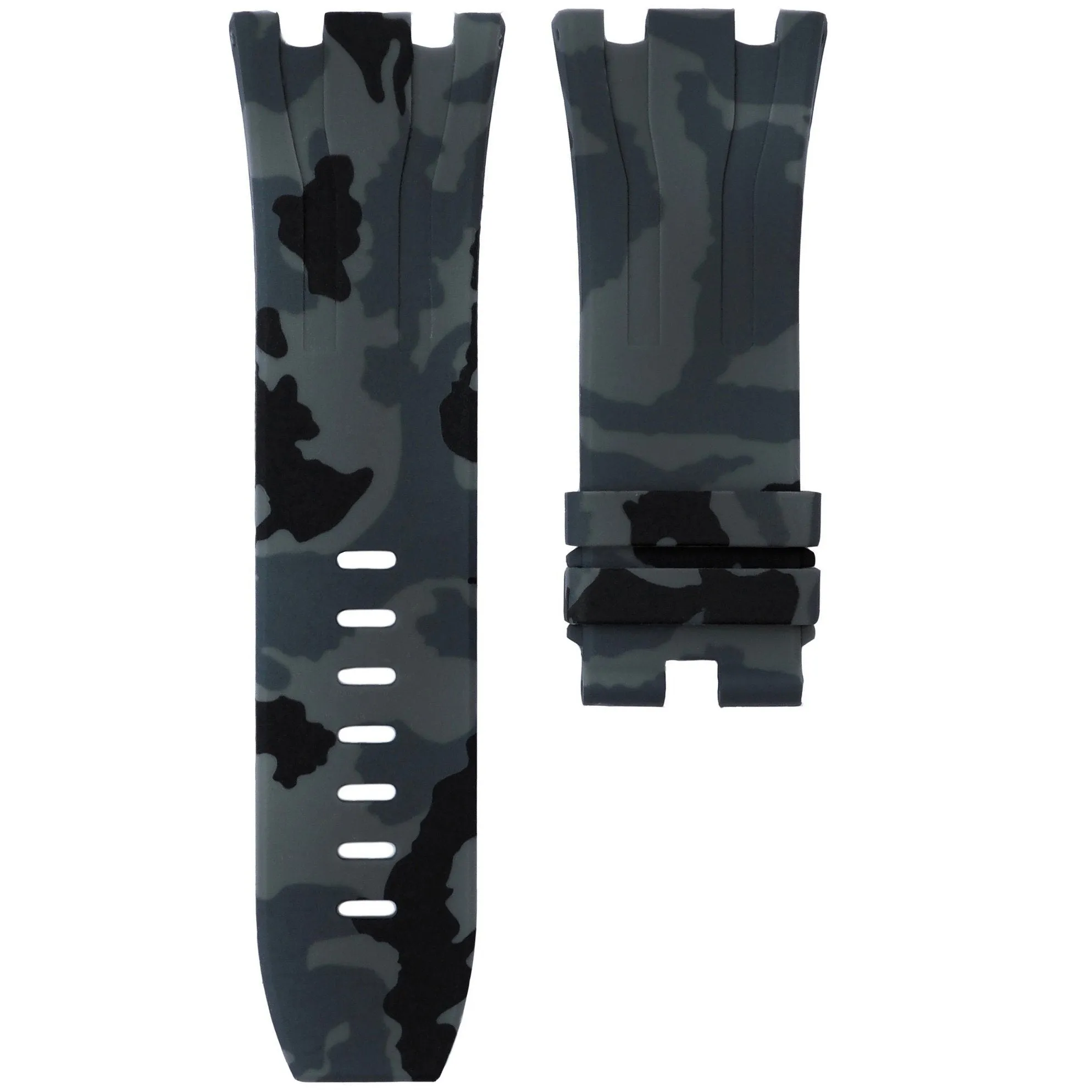 AUDEMARS PIGUET ROYAL OAK OFFSHORE 44MM STRAP - GRAPHITE CAMO RUBBER