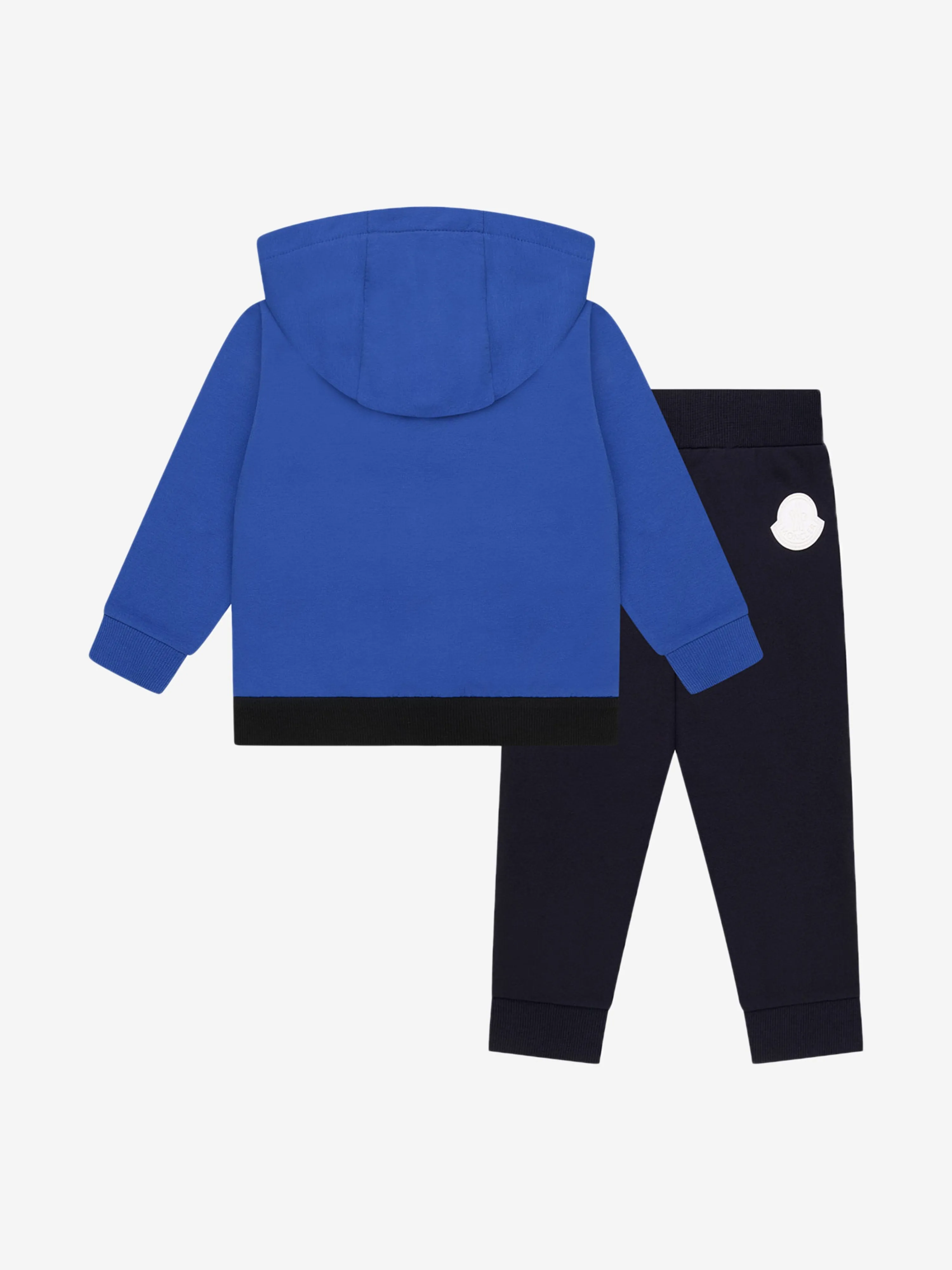Baby Boys & Black Logo Tracksuit