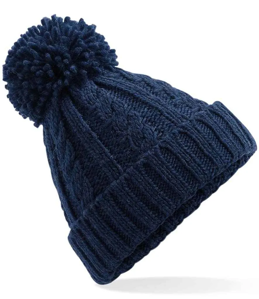 Beechfield Cable Knit Melange Beanie | Multicolor | One Size