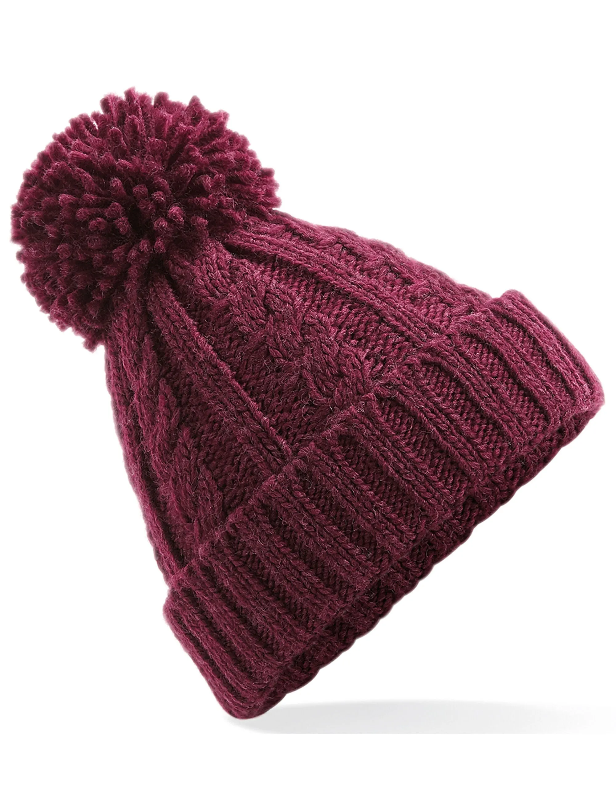 Beechfield Cable Knit Melange Beanie | Multicolor | One Size