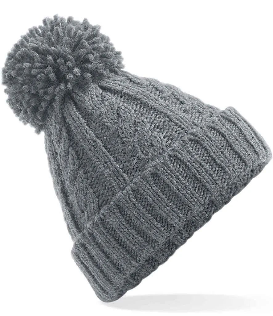 Beechfield Cable Knit Melange Beanie | Multicolor | One Size