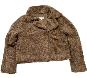Bella Dahl- Brown "Felton Teddy" Moto Jacket