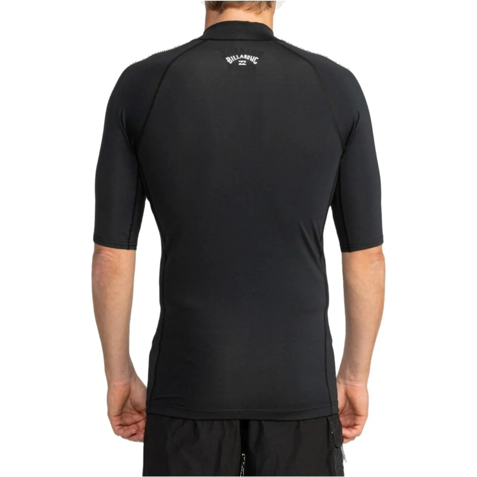 Billabong Mens Logo Surf Short Sleeve Rash Vest