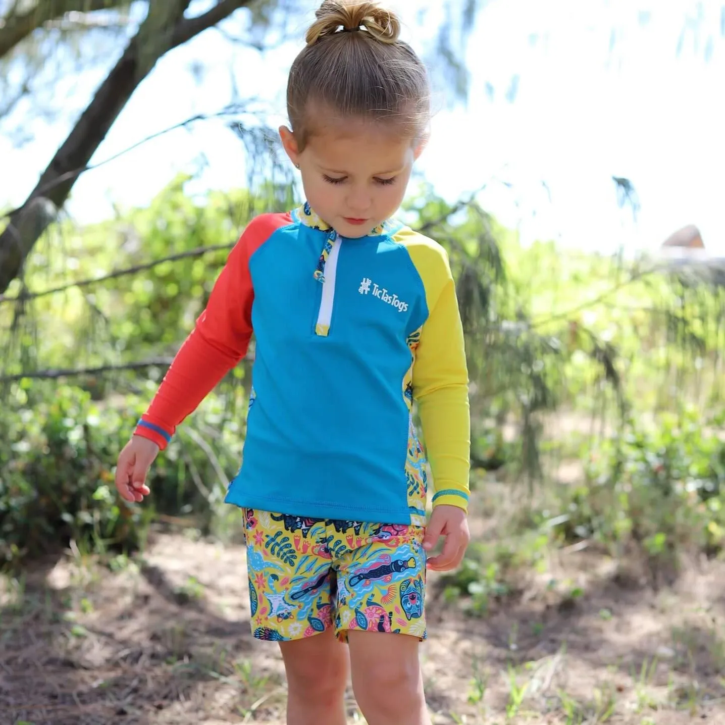 Boys Girls Short & Rashguard Set | Aussie Animalia