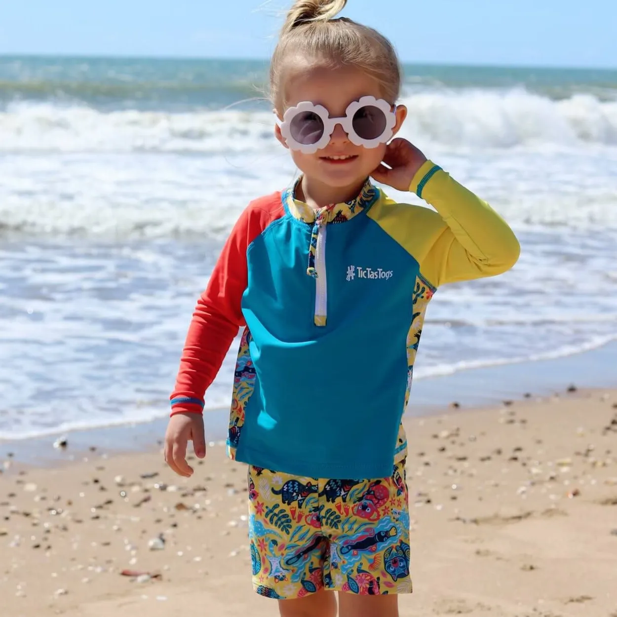 Boys Girls Short & Rashguard Set | Aussie Animalia