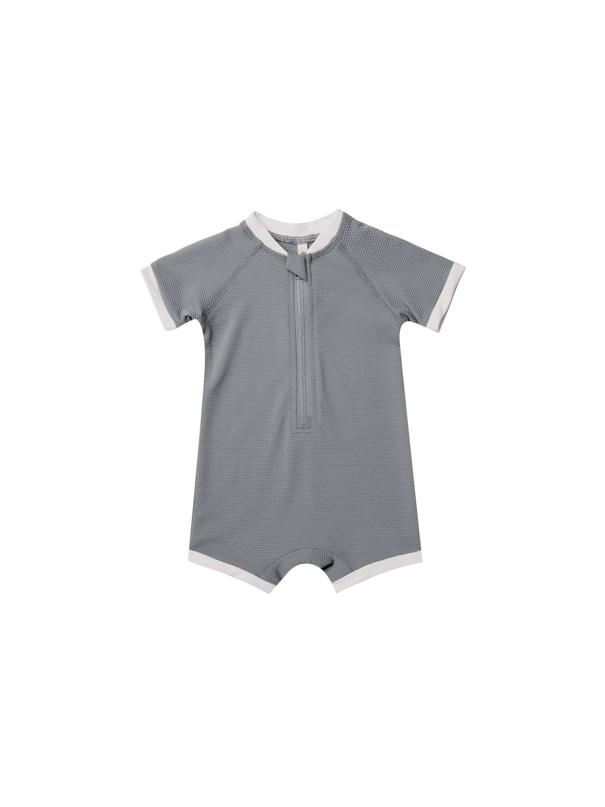 Boys Zip Rashguard | Ocean