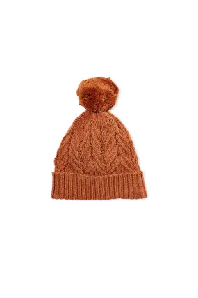 CABLE KNIT BEANIE