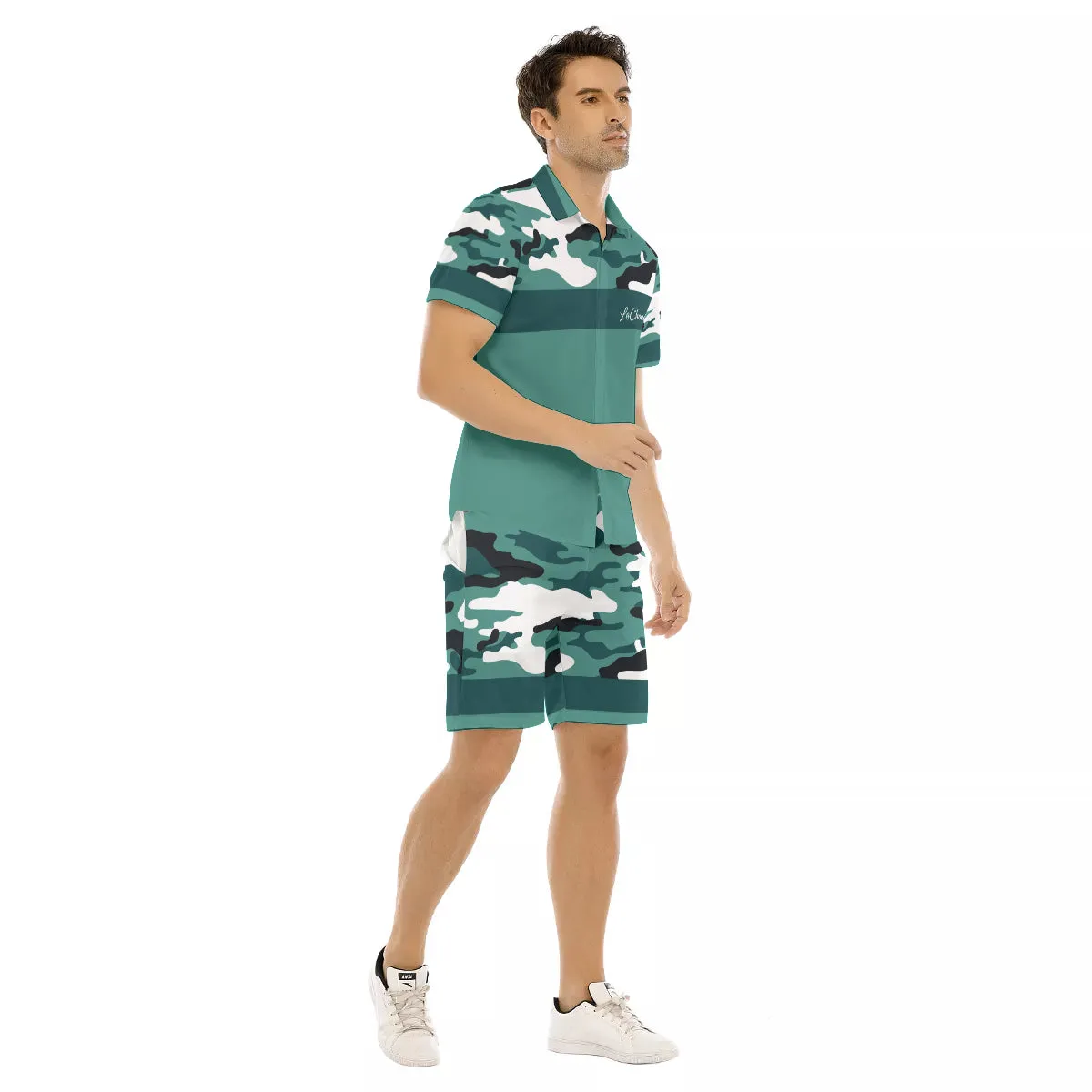 CAMOUFLAGE MORPH Men's Short Sleeve Shirt Sets