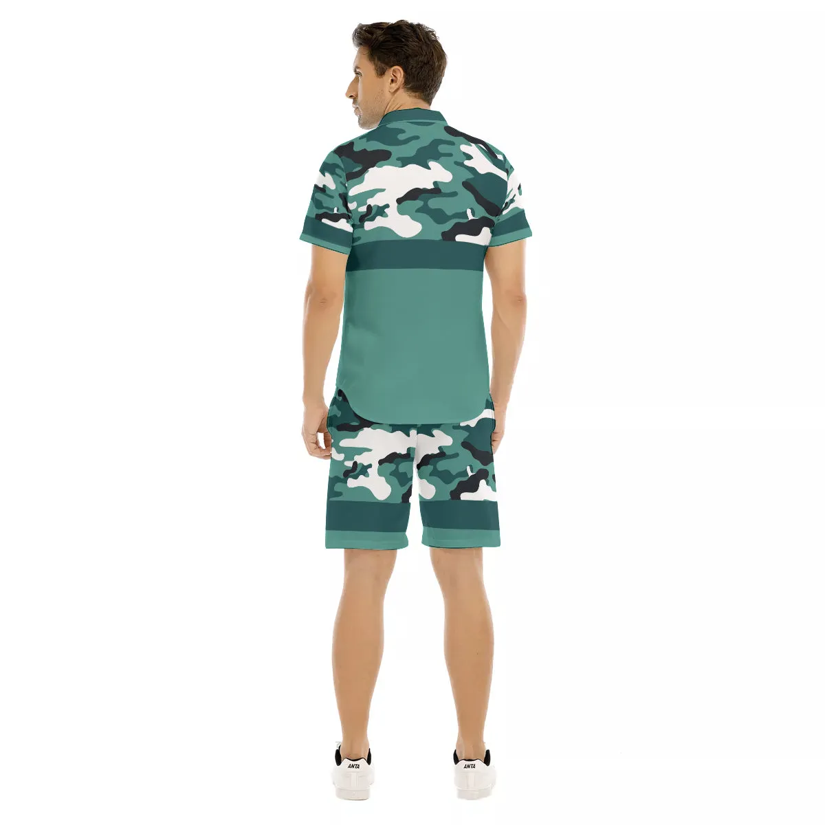 CAMOUFLAGE MORPH Men's Short Sleeve Shirt Sets