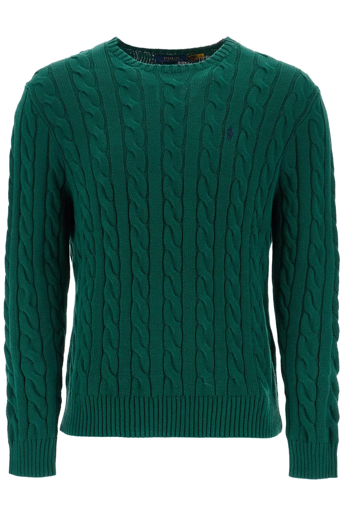 cotton cable knit pullover sweater 710775885509 VINTAGE PINE