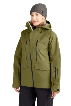 Dakine Womens Sender Stretch 3L Jacket - Earth Green