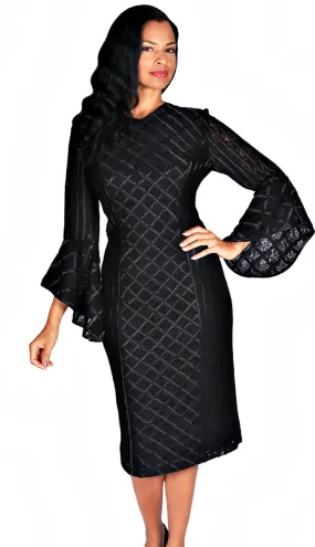 Diana Couture Dress 8566-Black