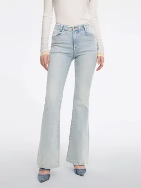 Distressed Flared Jeans