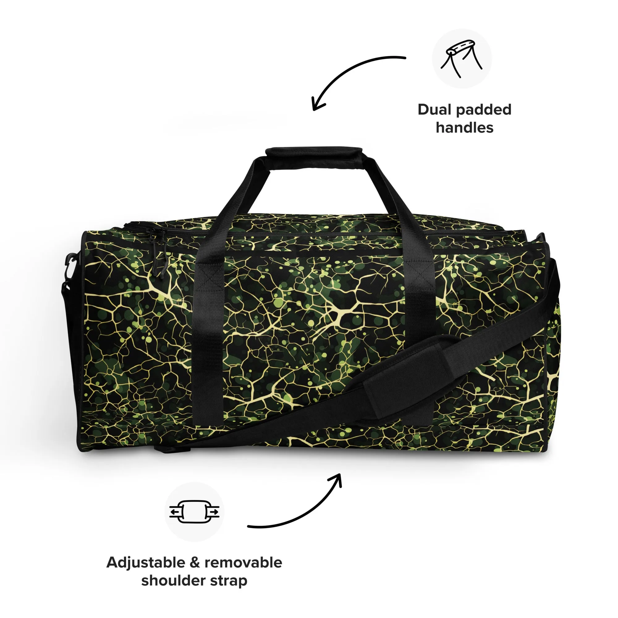 Duffle Bag Neuronal Camouflage
