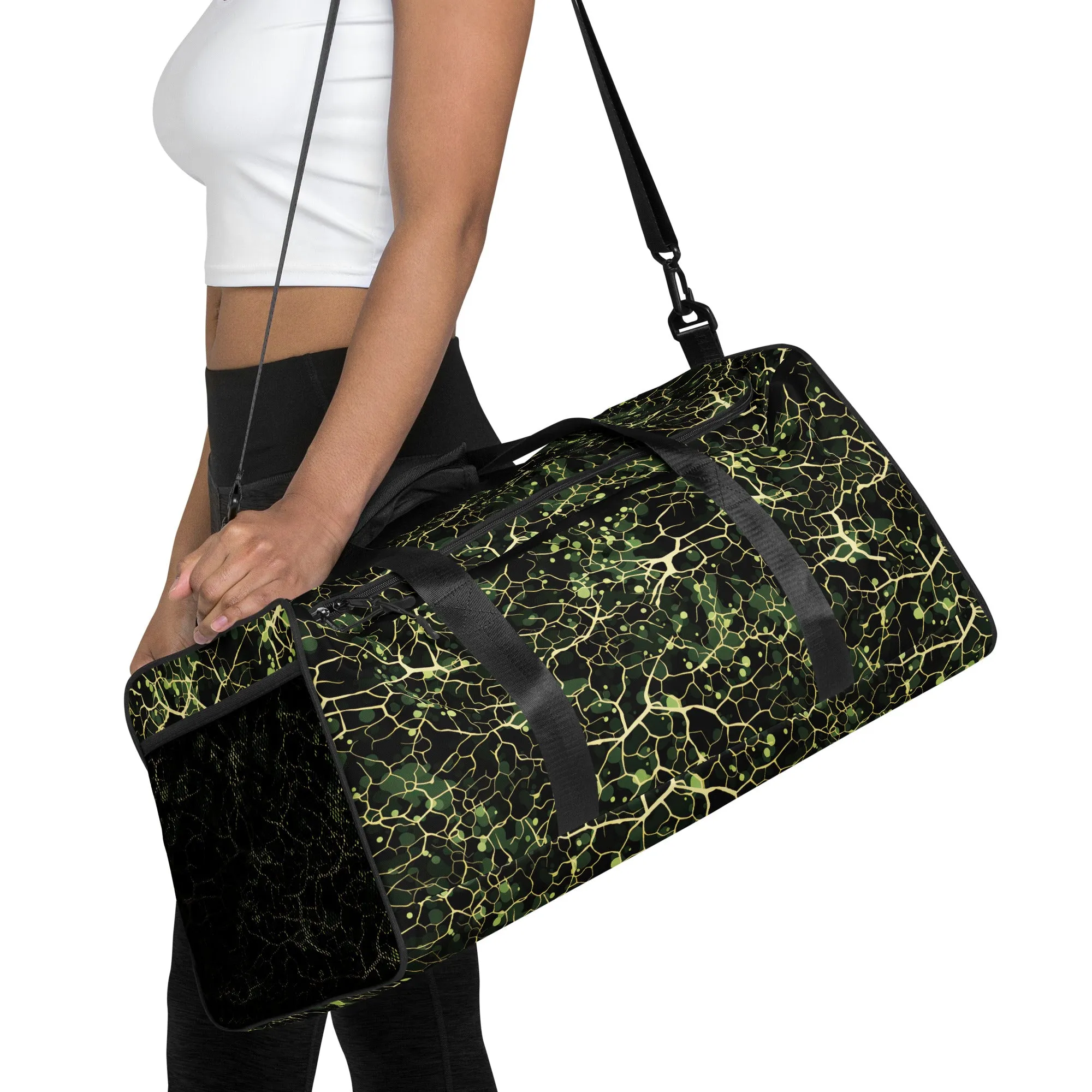 Duffle Bag Neuronal Camouflage