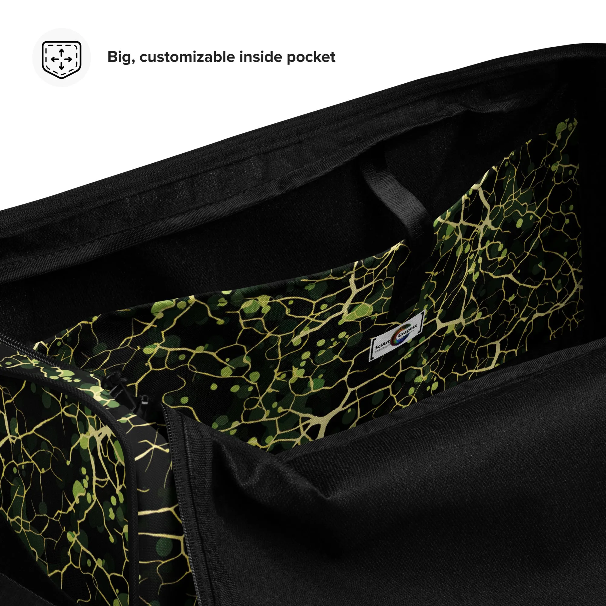 Duffle Bag Neuronal Camouflage