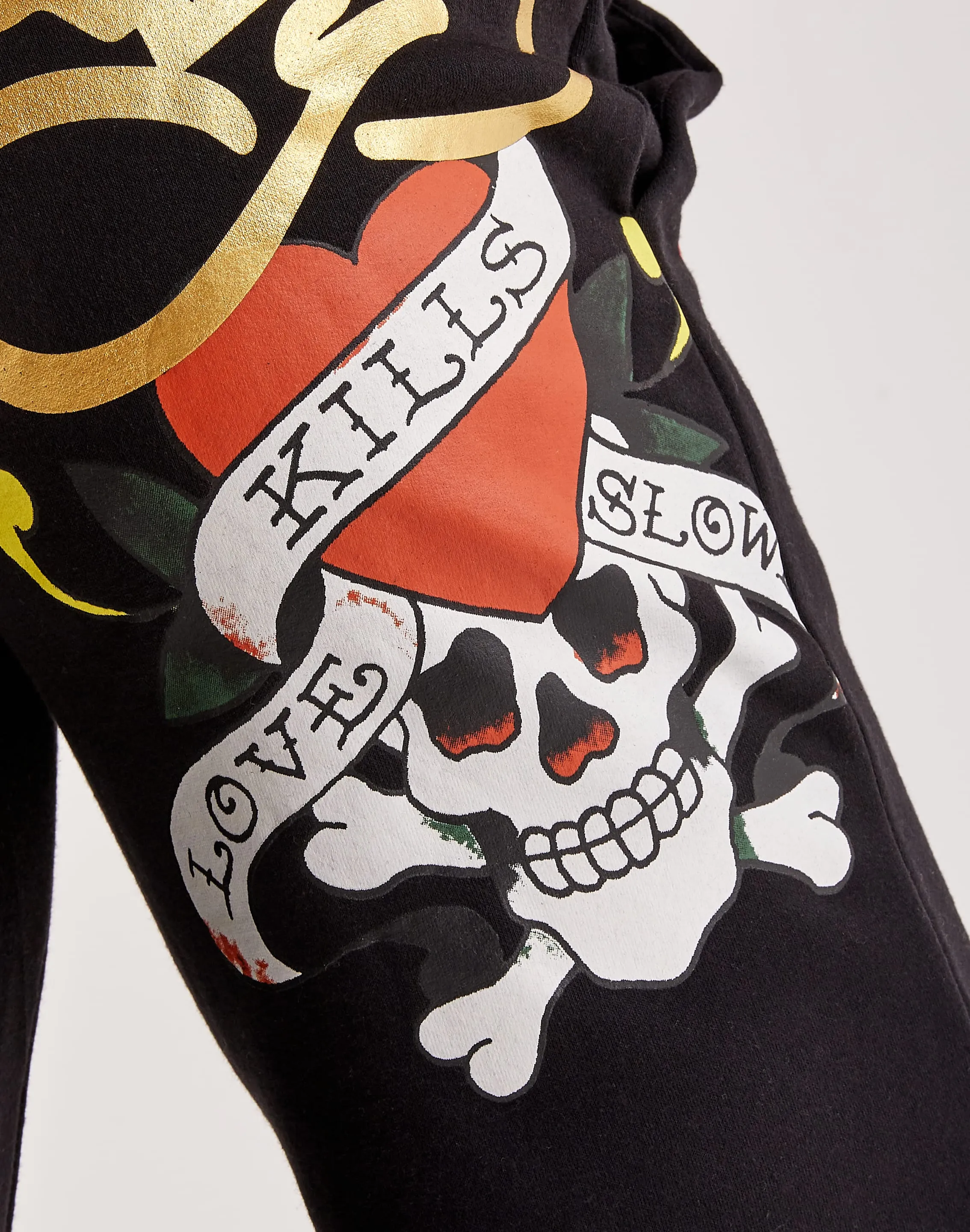 Ed Hardy Skull Fleece Sweatpants