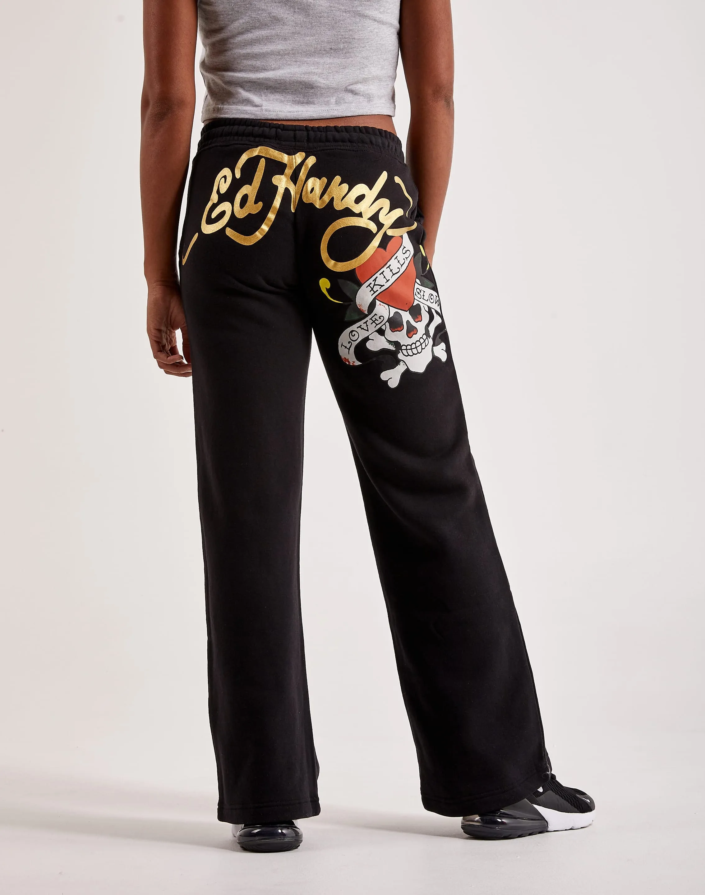 Ed Hardy Skull Fleece Sweatpants