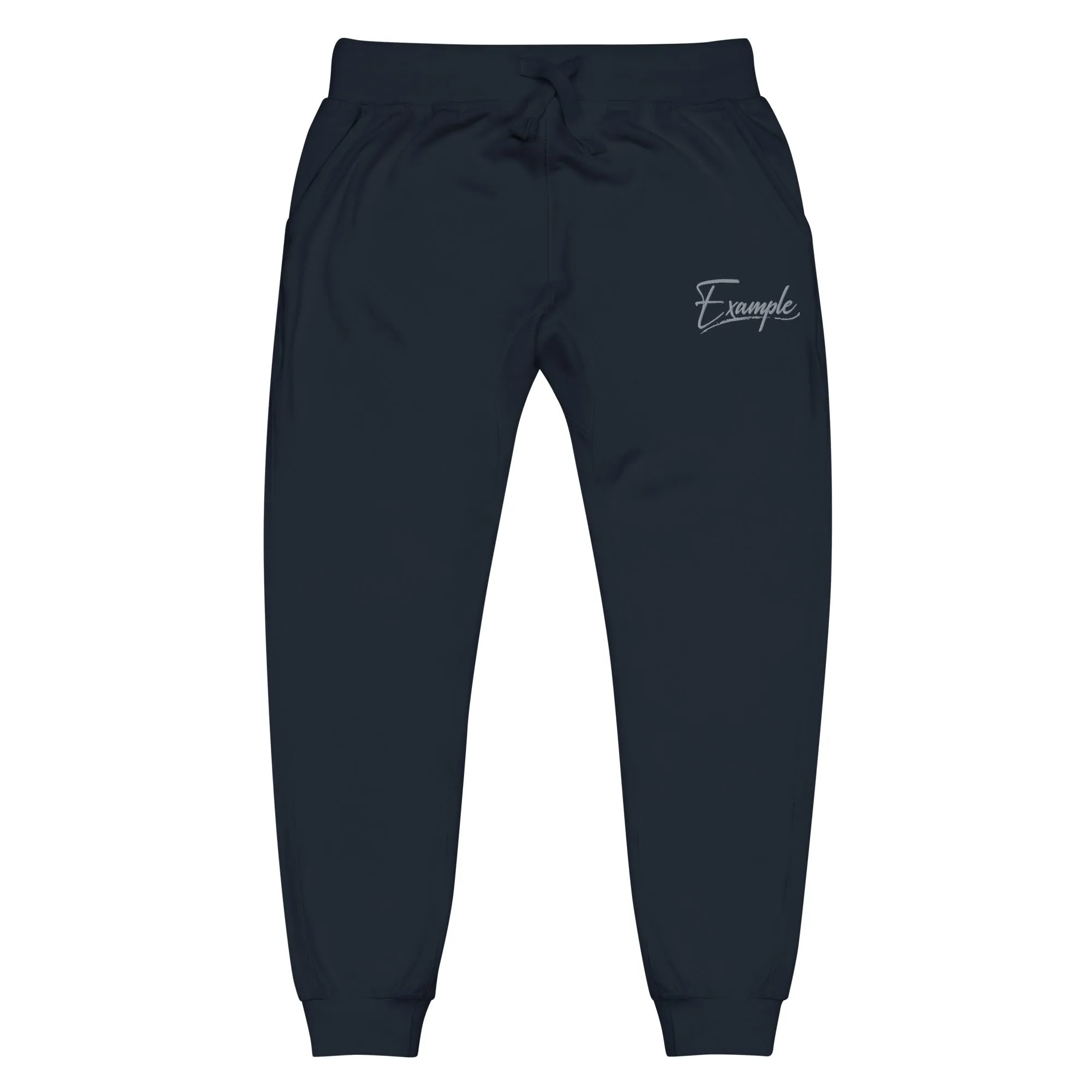 Example fleece sweatpants