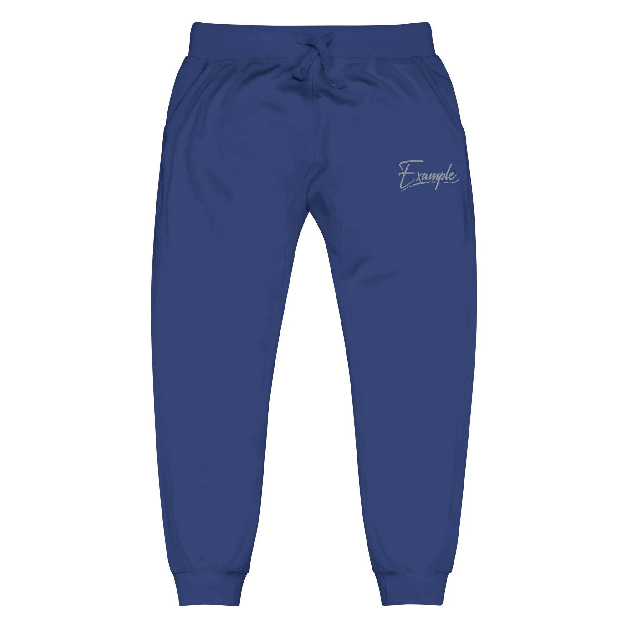 Example fleece sweatpants
