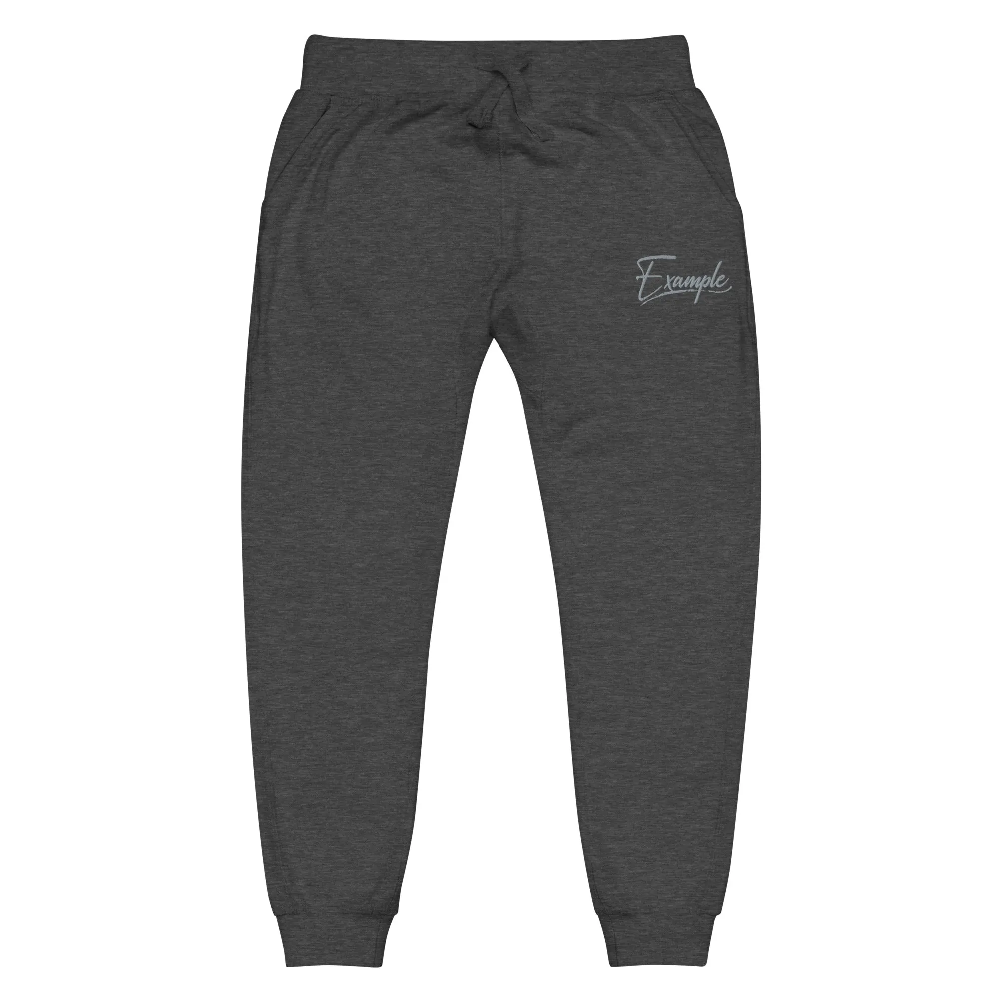 Example fleece sweatpants