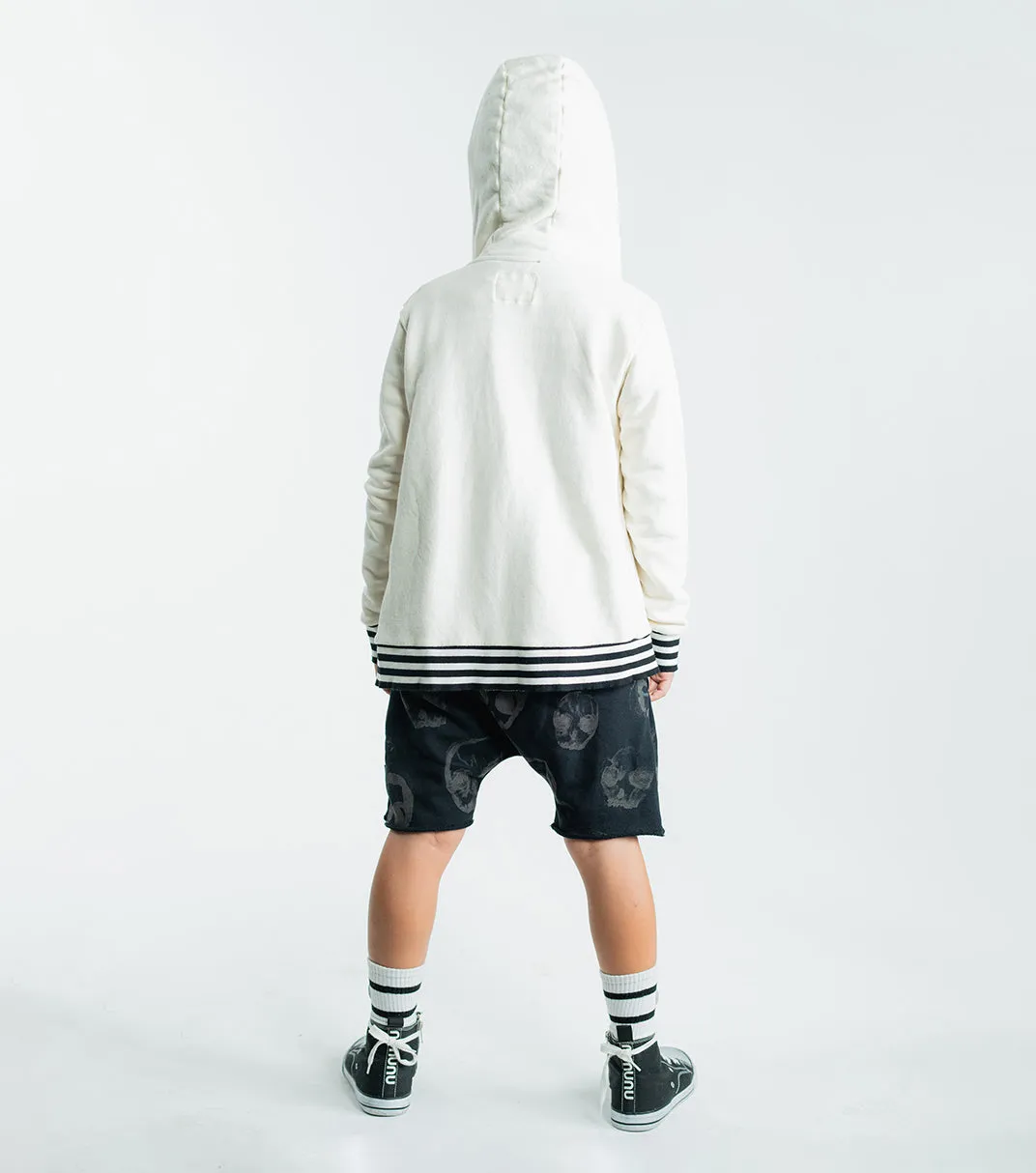 faded skulls sweatshorts