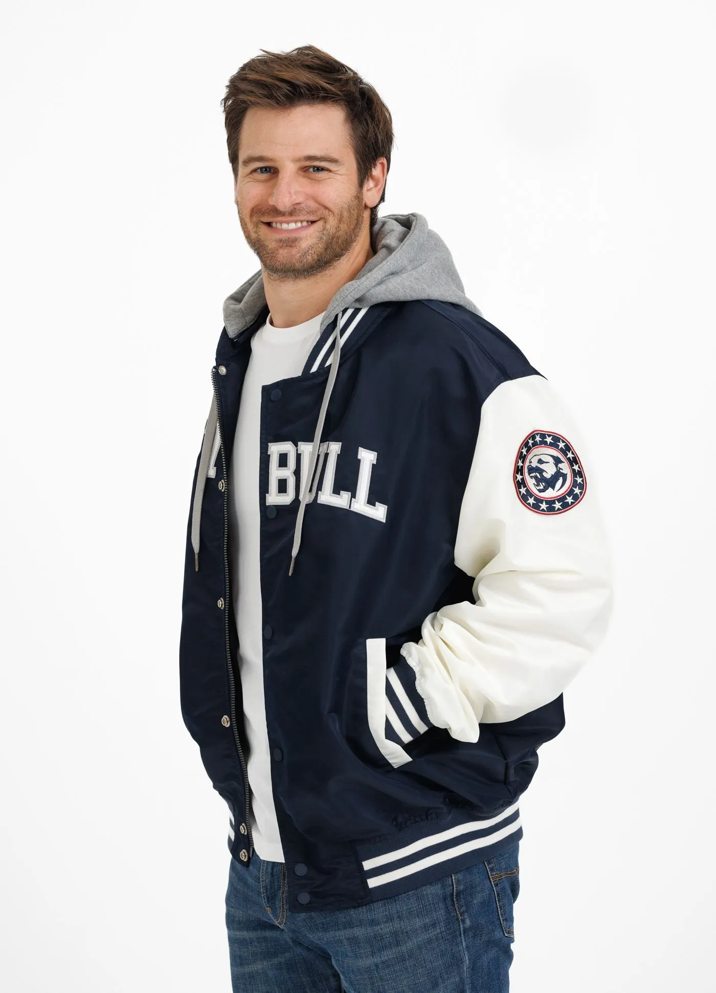 Falcon Ridge Bomber Jacket - Navy