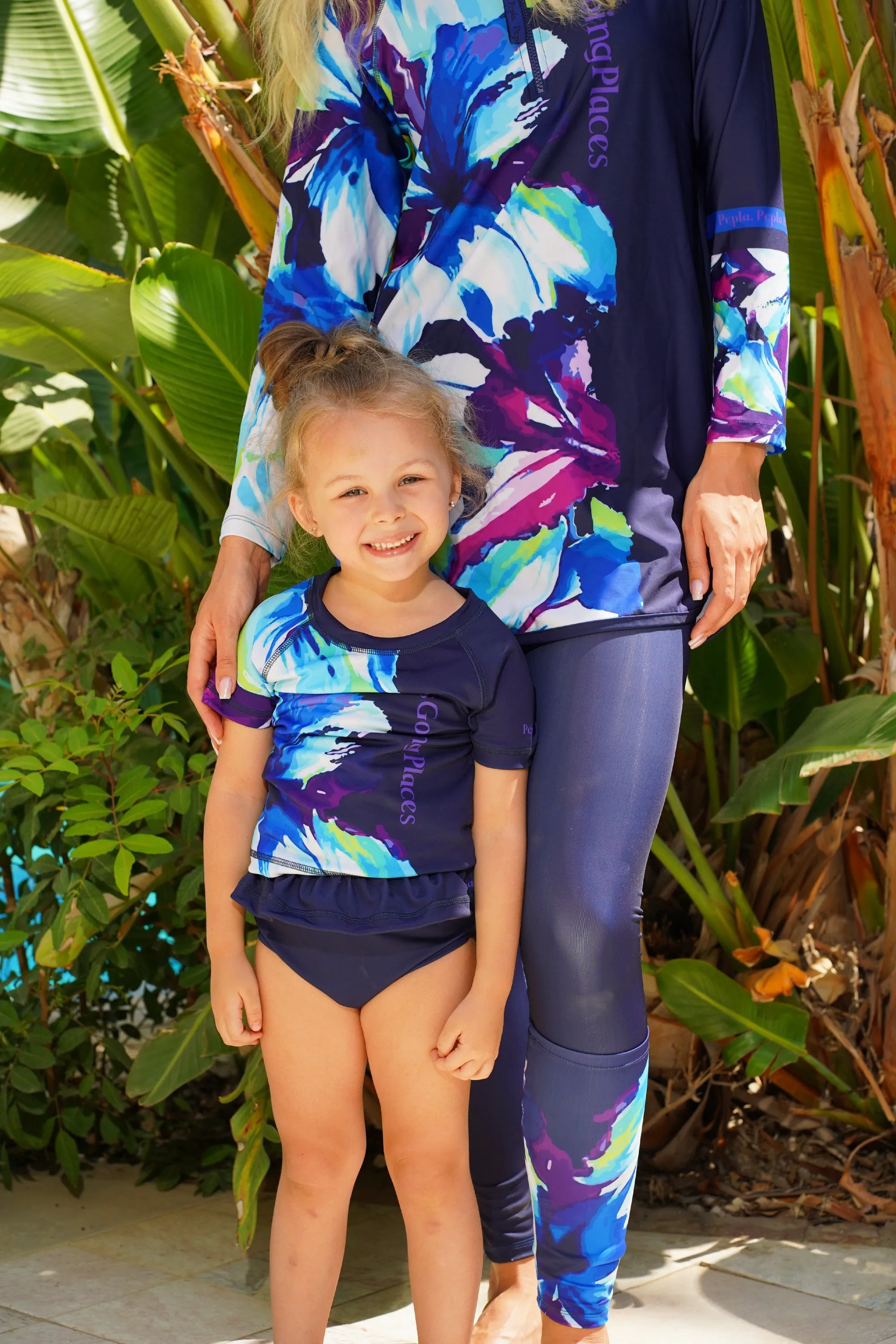 Flourish Girl's Rashguard Set