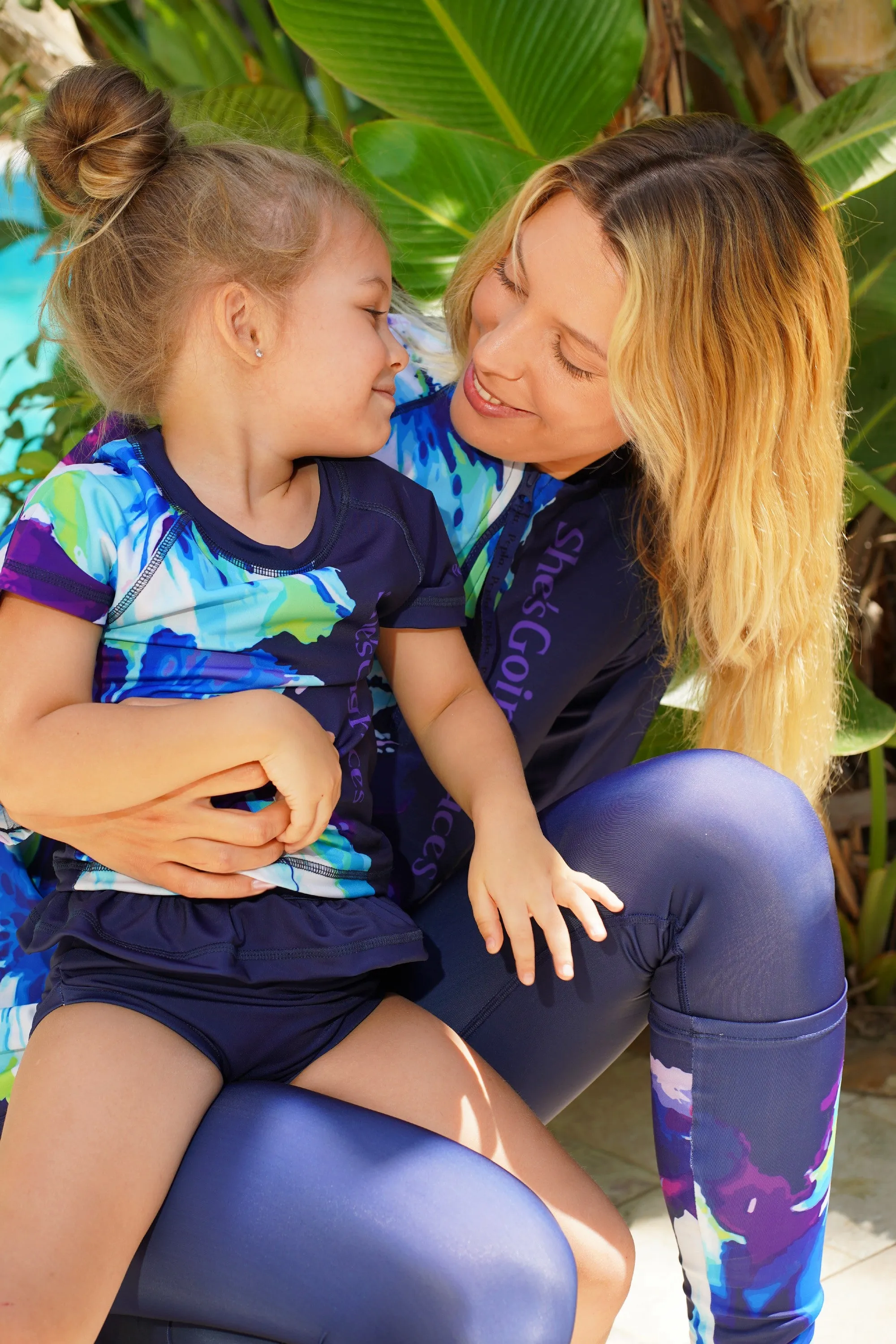 Flourish Girl's Rashguard Set