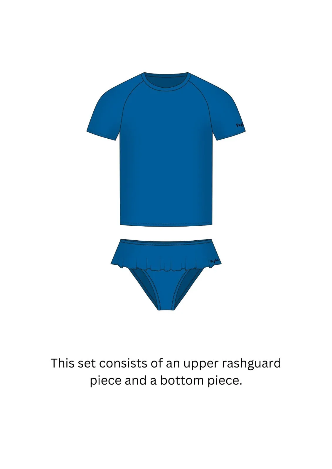 Flourish Girl's Rashguard Set