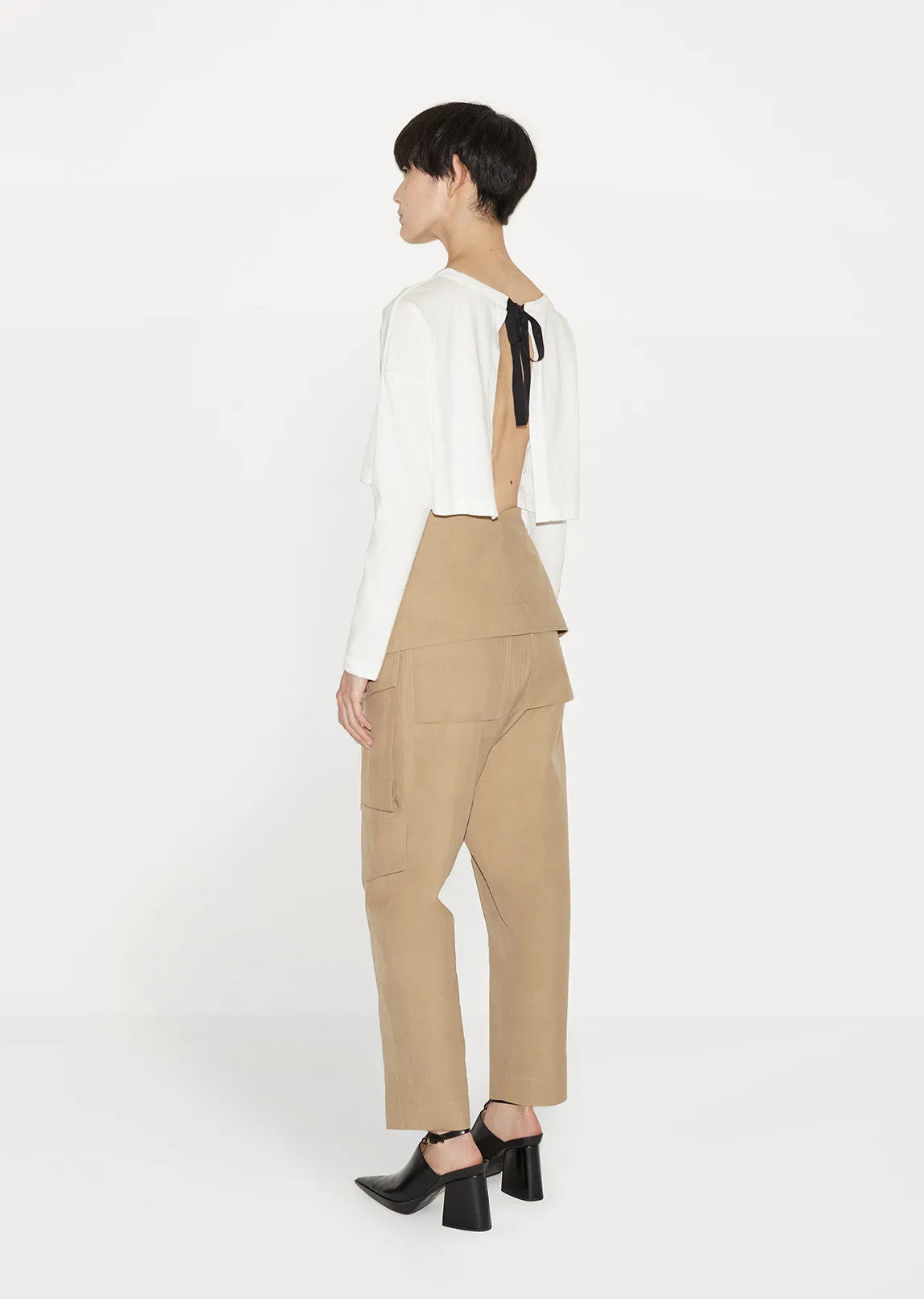 Folded Waist Cargo Trouser