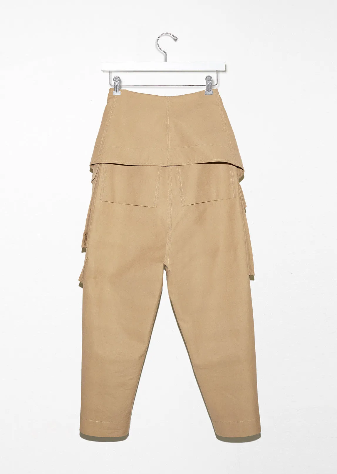 Folded Waist Cargo Trouser
