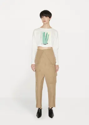 Folded Waist Cargo Trouser