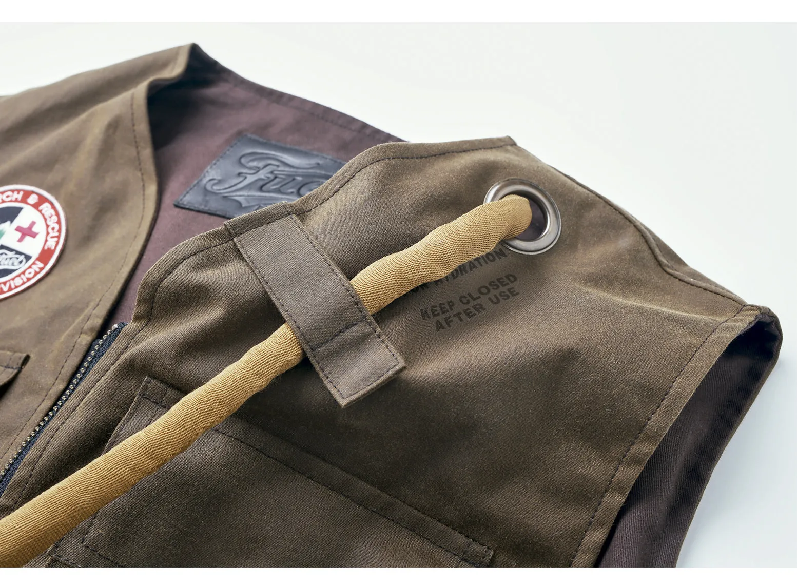 Fuel Motorcycles Peak Vest