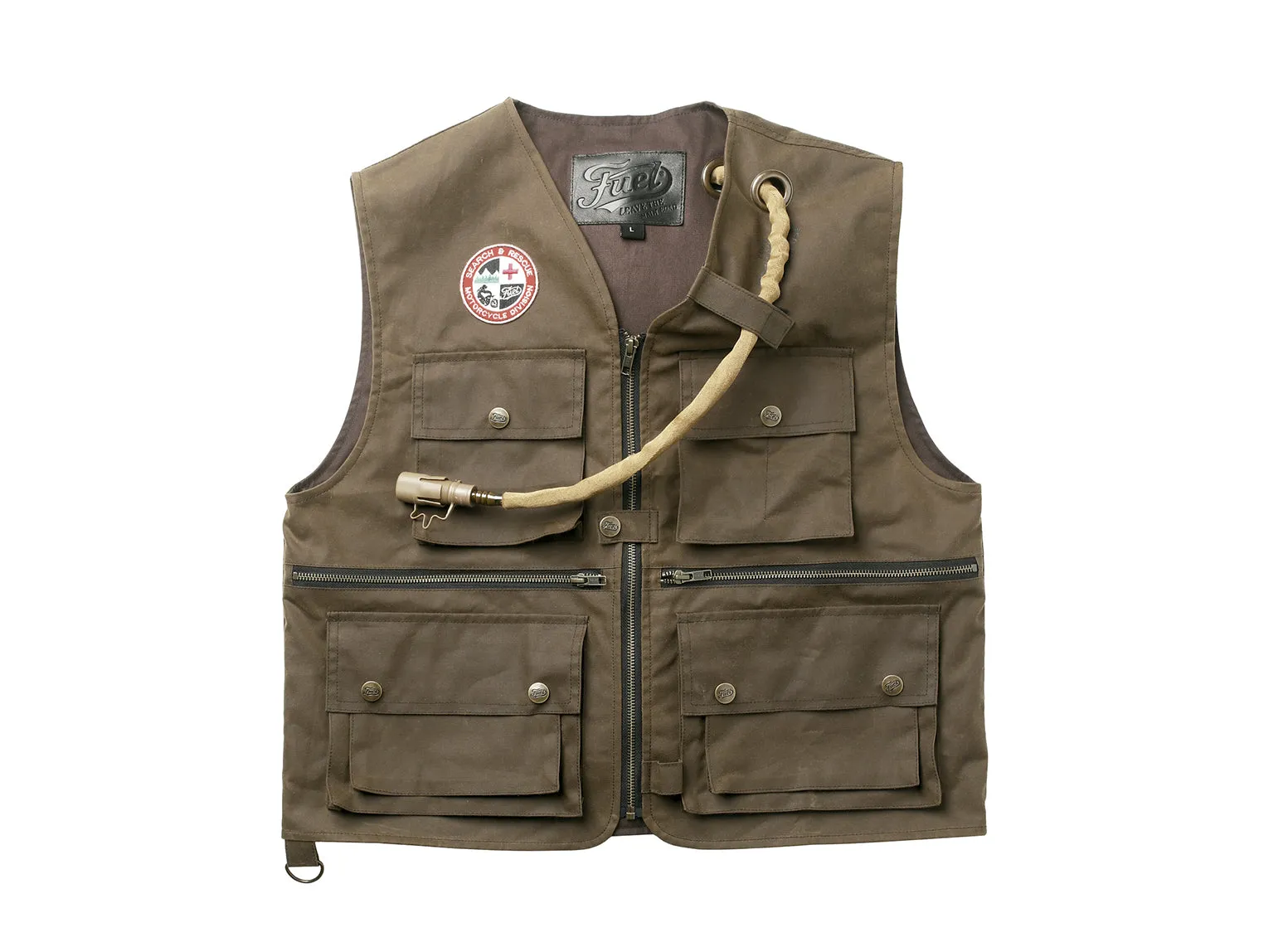 Fuel Motorcycles Peak Vest