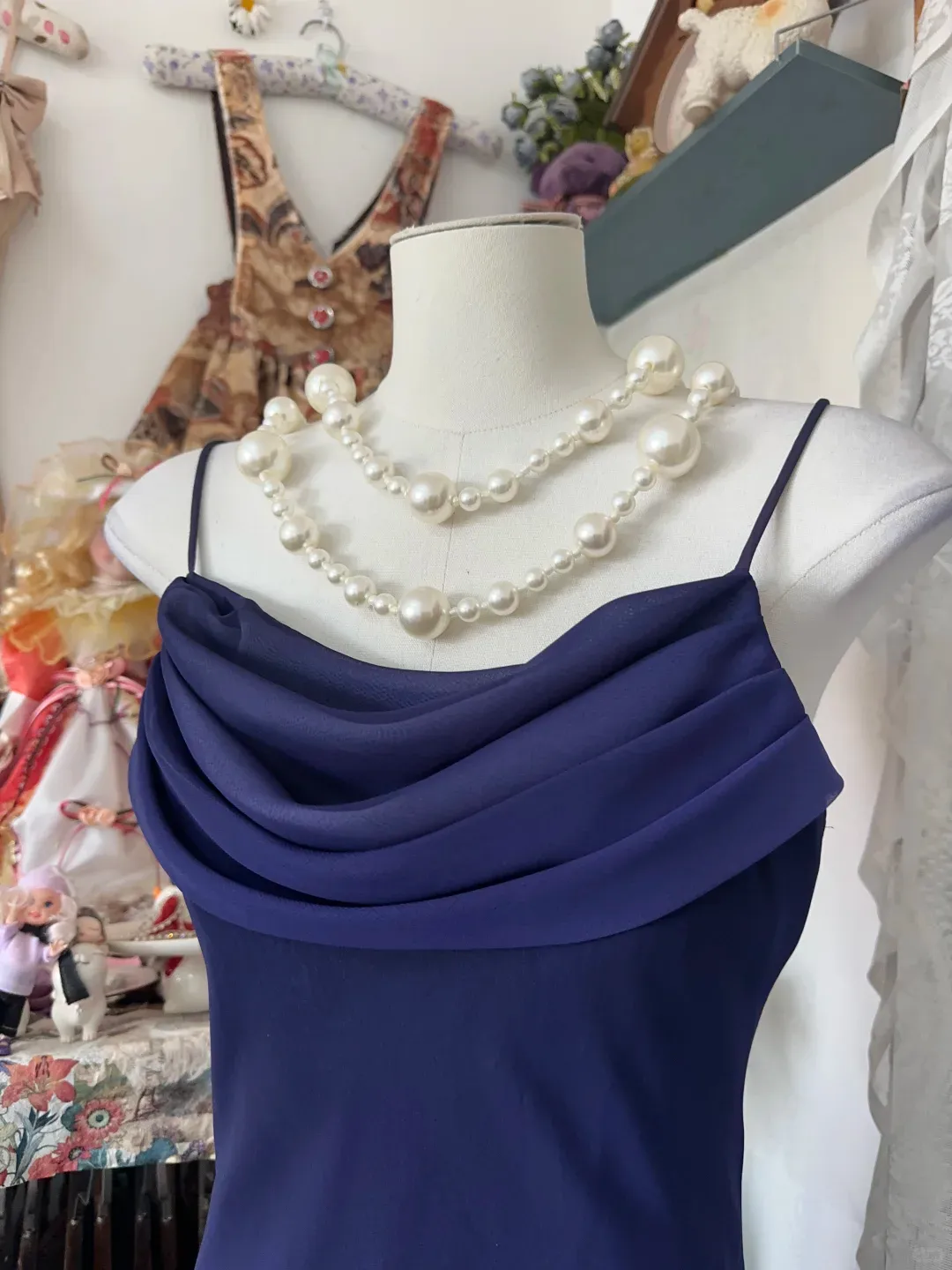 Gradient Spaghetti Straps Mermaid Vintage Long Prom Dress Formal Party Dress, D329