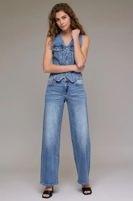 Hidden Logan Dad Jean Med Wash