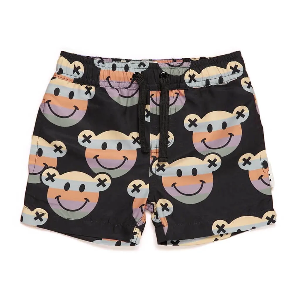 Huxbaby Rashguard Set Rainbow Smile Bear