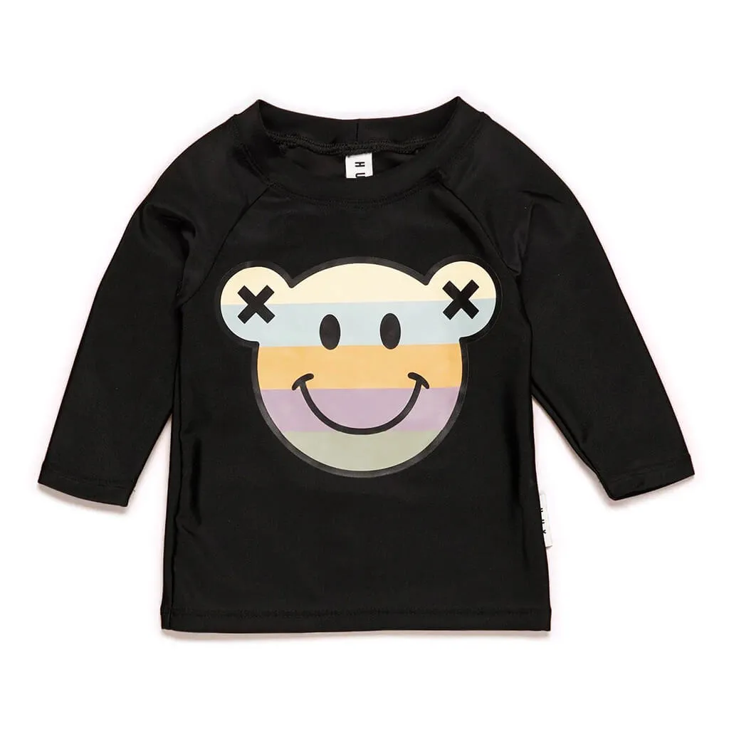 Huxbaby Rashguard Set Rainbow Smile Bear