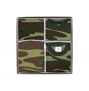 Infant 4 Piece Camo Boxed Gift Set