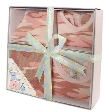 Infant 4 Piece Camo Boxed Gift Set