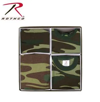 Infant 4 Piece Camo Boxed Gift Set