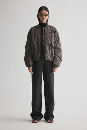 Josie Bomber Jacket (Dark Pewter)