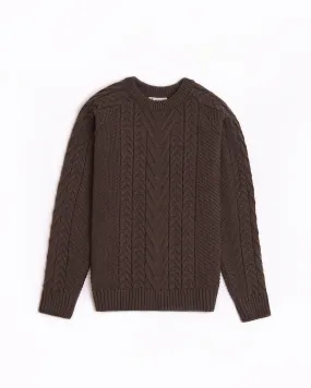 Käsmu men's braided sweater
