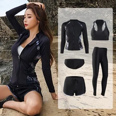 Long Sleeve Shirt Shorts Pants Rashguard