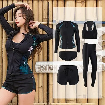 Long Sleeve Shirt Shorts Pants Rashguard