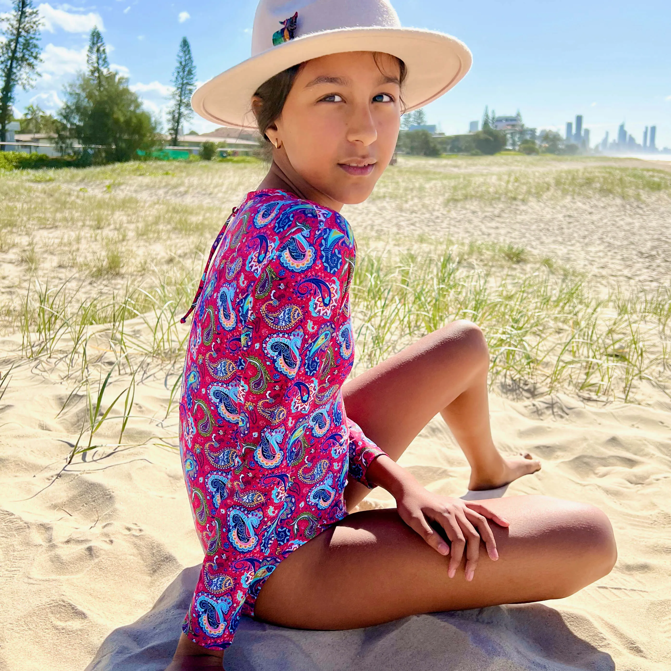 Long Sleeve Swimsuit | Fiesta!