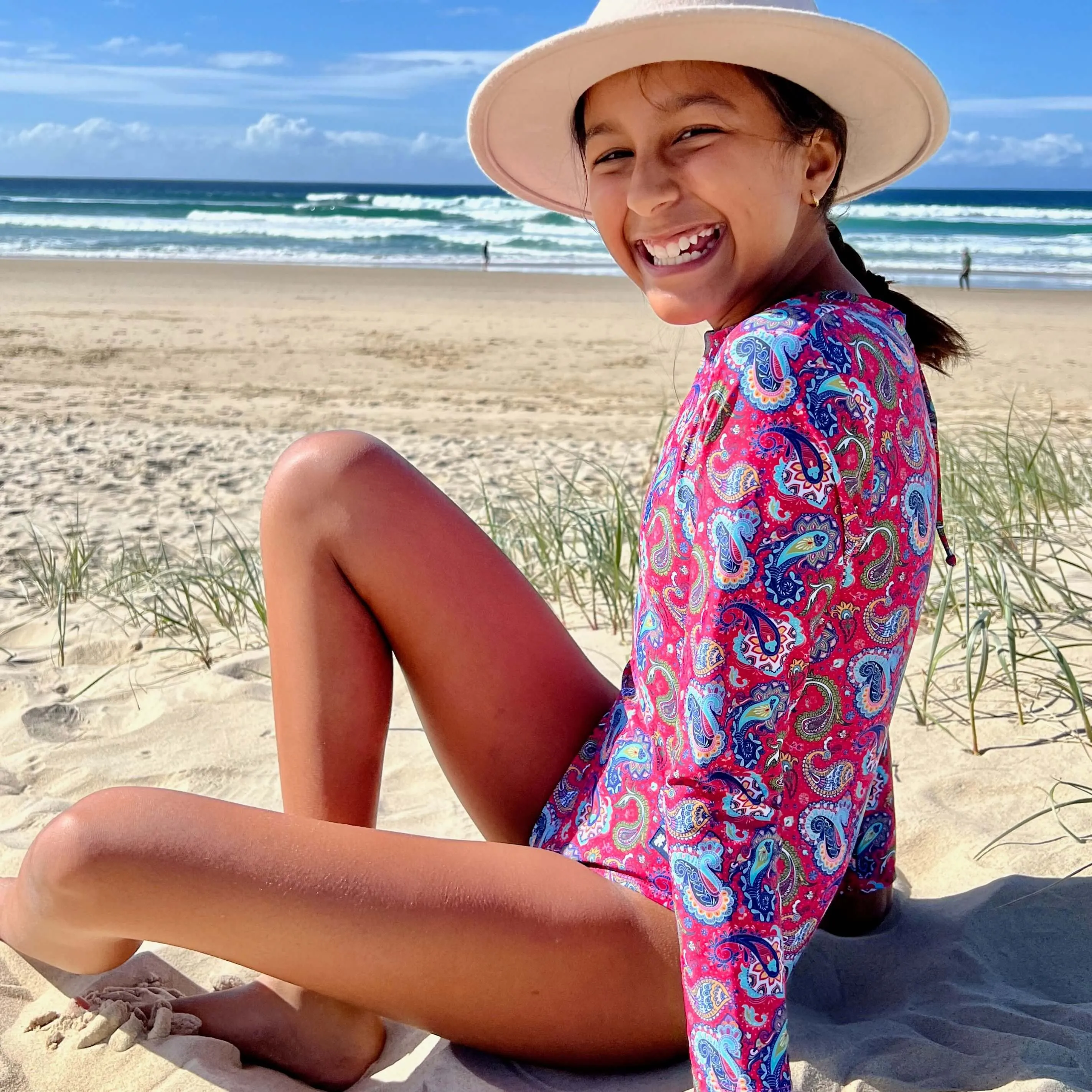 Long Sleeve Swimsuit | Fiesta!