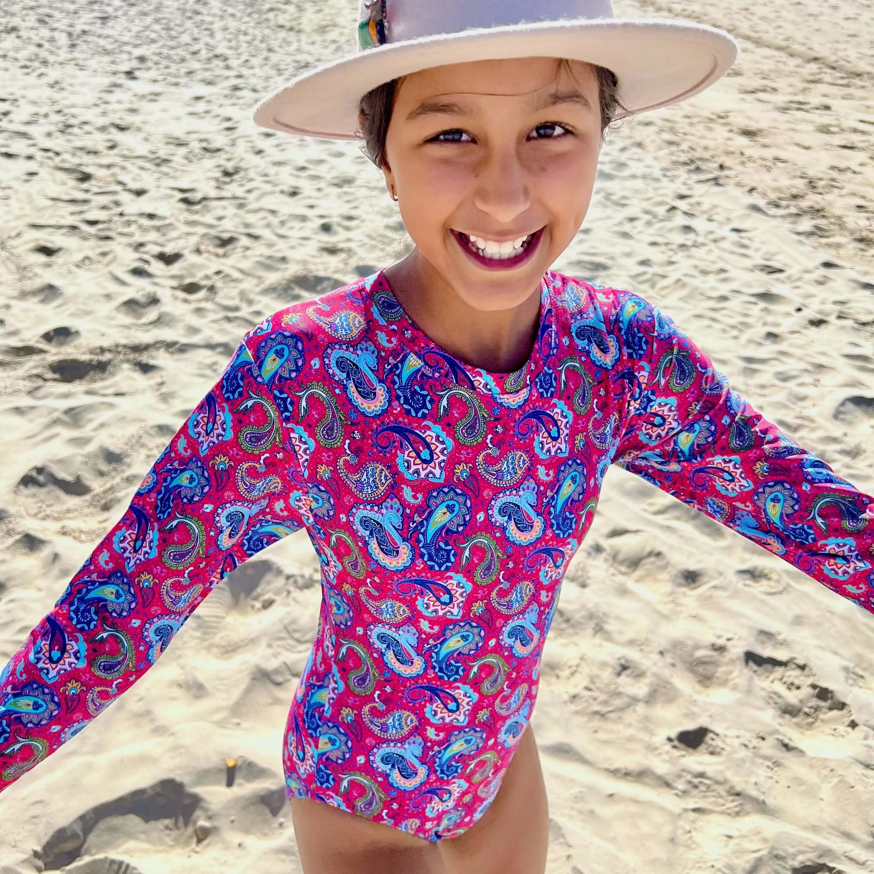 Long Sleeve Swimsuit | Fiesta!